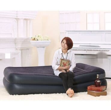 матрас intex цена: Надувная кровать Intex 64124 двухместная 152 x 203 x 42 см насосом  — 6