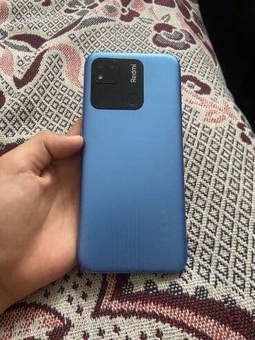 бу телефоны в рассрочку: Redmi, Redmi 10A, Жаңы, 32 ГБ, түсү - Көк — 1