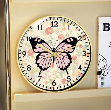 marvel legends: Настенные часы с художественным принтом - Круглый корпус с тонкой — 9