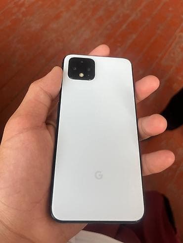 Смартфон Google Pixel 4 (Clearly White) - Память: 64 ГБ (на фото —