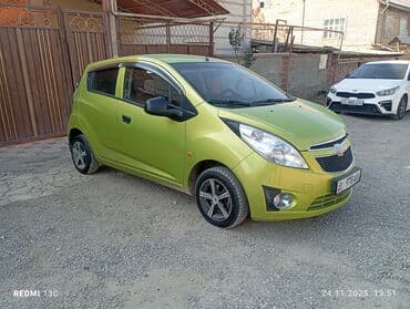 бу авто в кредит без первоначального взноса рядом просп. жибек жолу, бишкек: Chevrolet Spark: 2012 г., 1 л, Автомат, Бензиновая, Хэтчбэк — 3