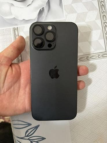 Техника жана электроника: IPhone 16 Pro Max, Колдонулган, 1 ТБ, Кара, 93 % — 1