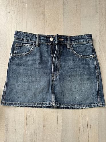 mussimo dutti: Юбка, Модель юбки: Прямая, Мини, Джинс — 1