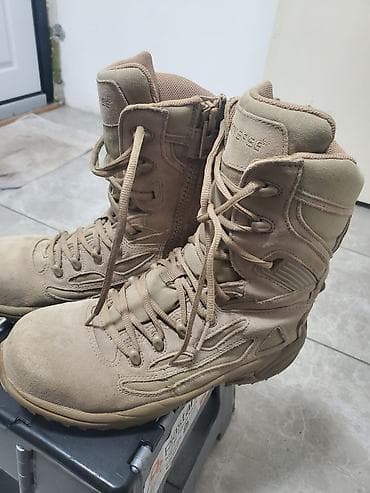 берцовые сапоги: Тактические ботинки Converse (песочного цвета) - Модель: высокие — 5