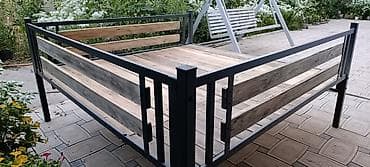 Тапчан 2 x 2 x 1 м, Металл