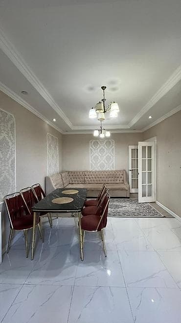 средний джал: 3 комнаты, 79 м², 106 серия улучшенная, 2 этаж, Евроремонт — 1