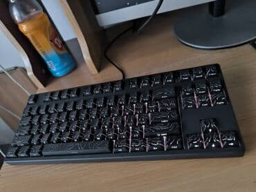 Ноутбуктар: Клавиатура, Механикалык, Зымдуу туташтыруу, Өлчөмү: 100% — 2