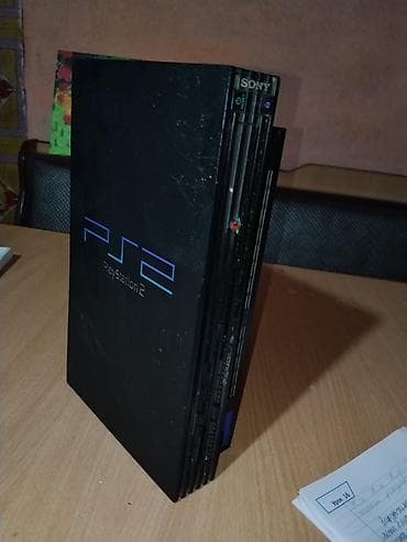 продажа cd дисков: Игровая приставка Sony PlayStation 2 (толстая версия, FAT). Так же — 2
