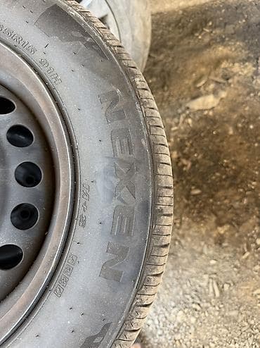 w210 55: Колеса в сборе 195 / 65 / R 15, Всесезонная, Б/у, Комплект, Легковые, Железные, отверстий - 5 — 4