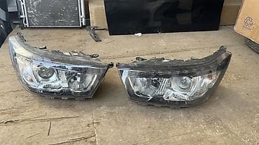 Комплект передних фар Ssangyong Б/у