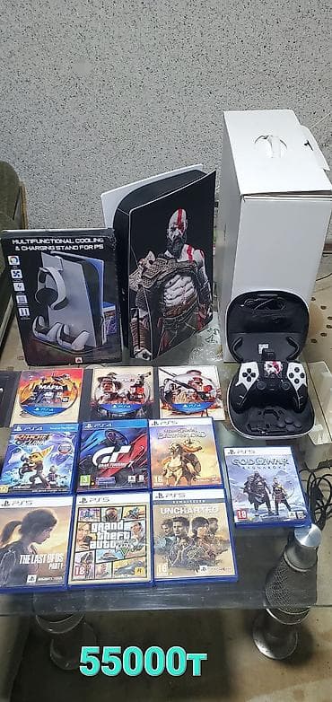 PS5 3-я ревизия в идеальном состоянии CFI1200A. Dualsens Edge с at lalafo.kg PS5 3-я ревизия в идеальном состоянии CFI1200A. Dualsens Edge с