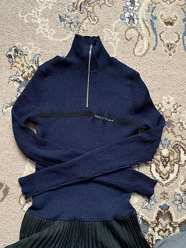 prada оригинал: Платье PRADA ОРИГИНАЛ Необычное платье верх темно синий низ черный — 4