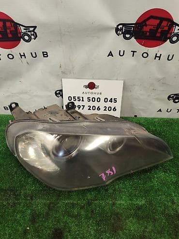 x 5: Передняя правая фара BMW 2008 г., Оригинал — 1