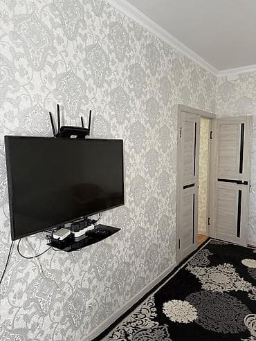 суточная квартира в джале: 1 комната, Душевая кабина, Постельное белье, Кондиционер — 5