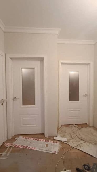 установка двери: Монтаж и отделка межкомнатных дверей, плинтусов и наличников - — 5