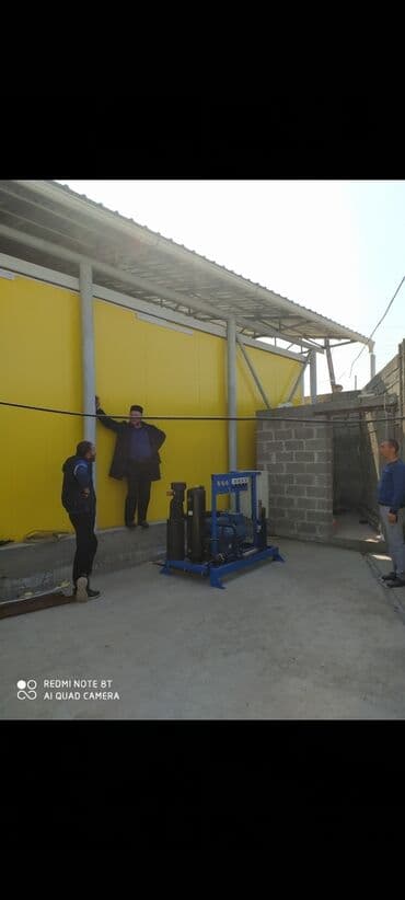 будка рефрижератор: Монтаж холодильные камеры 
морозильная камера — 5