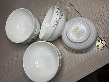 Посуда: Набор кухонной утвари и посуды Состав: - Профессиональный набор ножей — 4