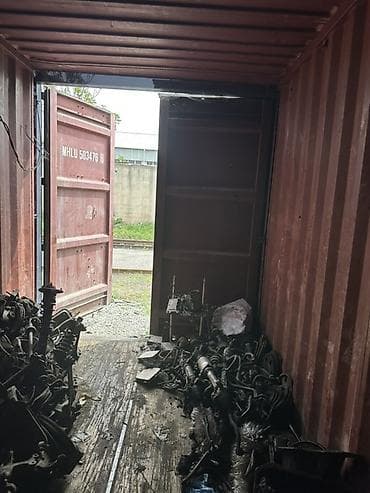 купить сорокатонник: Морской контейнер 40 футов (High Cube), металлический, с распашными — 1