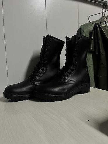 Личные вещи: Турецкий Берцы черные, высокие Доставка по всему Кыргызстану — 5