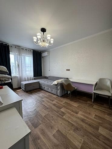 Квартиры: 1 комната, 33 м², Аламедин-1 мкр 105 серия, 9 этаж — 3