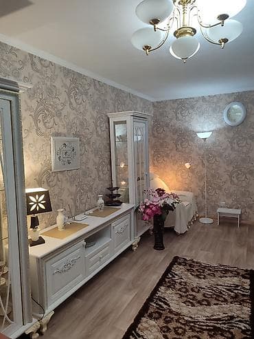 flat osh: 2 комнаты, 49 м², 104 серия, 4 этаж, Евроремонт — 4