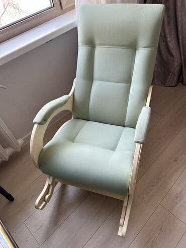 кресла качалки детские: Кресла-качалка, Самовывоз, Платная доставка, цвет - Зеленый — 5