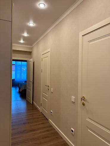 osh flat: 2 комнаты, 77 м², Киргизия 1 Элитка, 3 этаж, Дизайнерский ремонт — 2