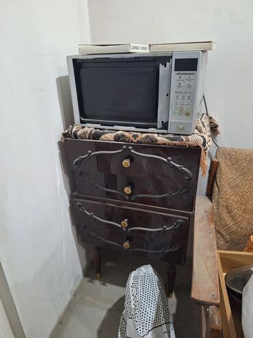 купейные шкафы в спальню: Спальный гарнитур, Б/у, Односпальная кровать, Шкаф, Трюмо, Россия, Дерево, Самовывоз, цвет - Коричневый — 7