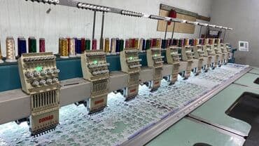 промышленные швейные машины ош: Продаю вышивальная машина. 12 головка. Состояние отличное — 2