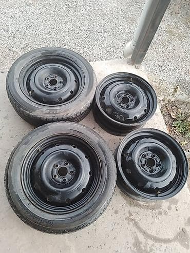 кир полтора: Колеса в сборе R 15, Зима, Комплект, Легковые, Железные, отверстий - 5 — 2