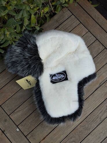 Эркектер кийими: Эркектердин баш кийими, Колдонулган, түсү - Ак, Өзү алып кетүү, Акысыз жеткирүү — 1