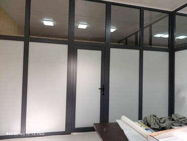 айнек эшик: Профессиональное тонирование стеклянных поверхностей для офисов и — 7