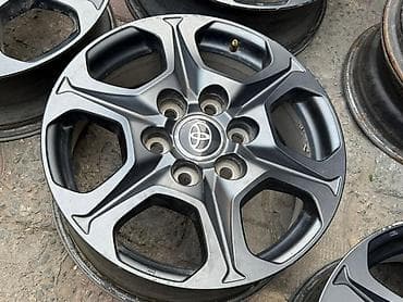 6 139: Литые Диски R 18 Toyota, Комплект, отверстий - 6, Б/у — 4