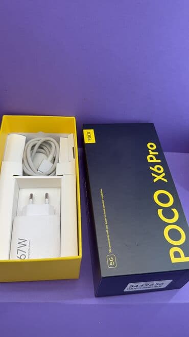 поко ф 6 бишкек: Poco X6 Pro 5G, Колдонулган, 512 ГБ — 6