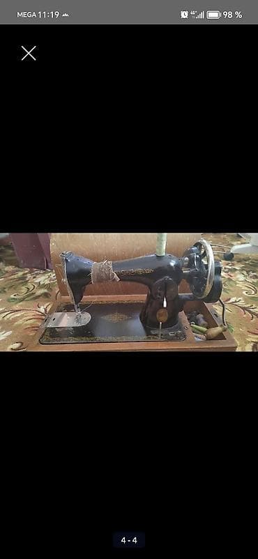 Швейная машина Механическая, Ручной