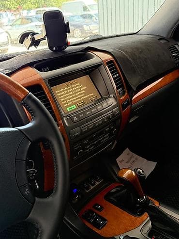 Унаа: Lexus GX: 2004 г., 4.7 л, Автомат, Газ, Жол тандабас — 6