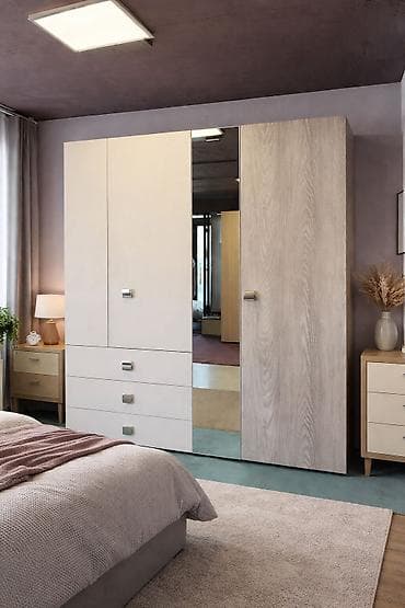 гардеробы: Шифоньер, шкаф для одежды, Новый, ЛДСП — 4