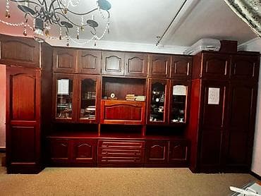 стилаж для хлеба: Стенка-шкаф, Тип стенки-шкафа: Модульная, Для зала, Особенности: С отделением под телевизор — 1