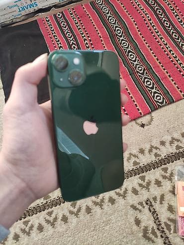 iphone бу цена: IPhone 13, Б/у, 128 ГБ, Зеленый, Чехол, Защитное стекло, 80 % — 1