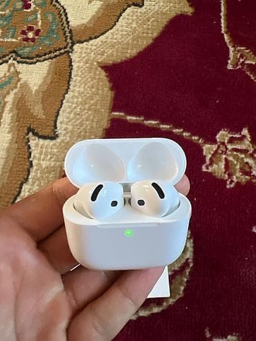 айфона 14: Беспроводные вкладыши наушники, Apple, AirPods 4 — 7