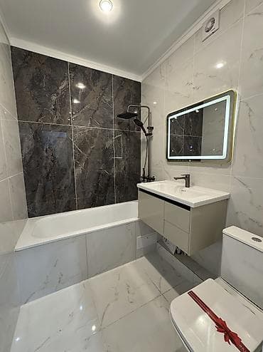 квартиры с ремонтом в рассрочку: 1 комната, 43 м² — 3