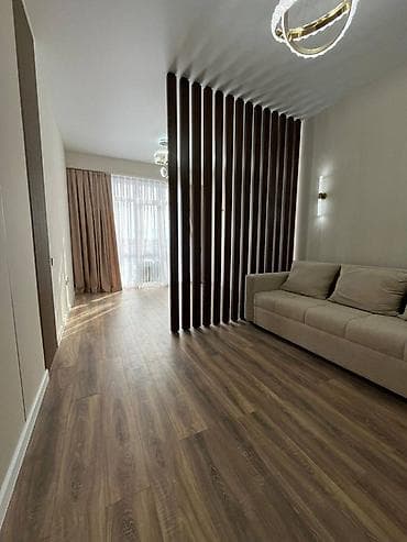 квартира алматинка: 1 комната, 46 м², Элитка, 8 этаж, Евроремонт — 1