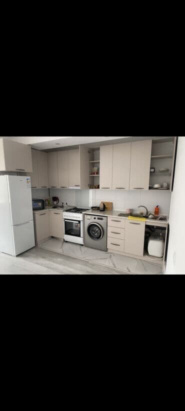 квартира с подсилением бишкек: 2 комнаты, Агентство недвижимости, Без подселения, С мебелью полностью — 1