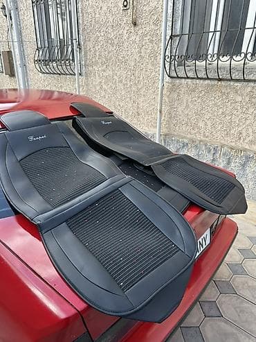 массажный накидка: Чехлы Экокожа, С подушкой, цвет - Черный, Новый, Самовывоз — 2