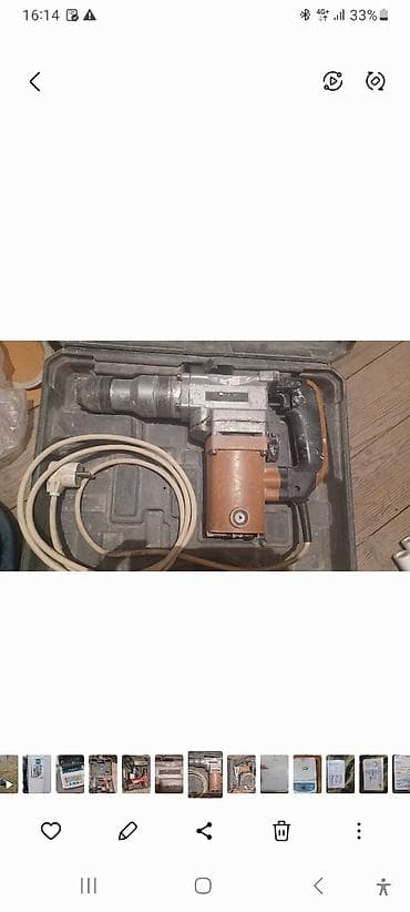 лерка: 1 Резборез,клупп,лерка. почти новая 2500 сом. 2 перфоратор на запчасти — 2