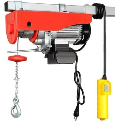 Ар кандай жүктөрдү оңой жана коопсуз көтөрүү үчүн Тельфер. Жүк