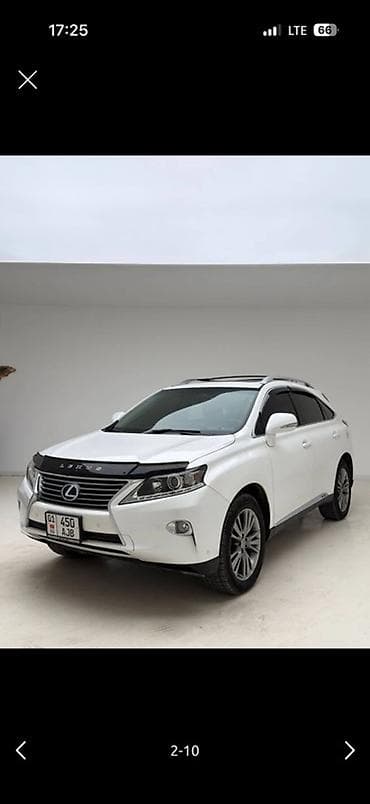 Lexus RX: 2012 г., 3.5 л, Вариатор, Гибрид, Кроссовер — 6