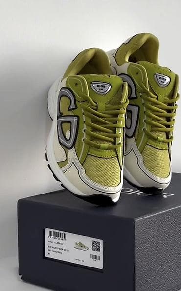 диор кеды: Мужские кроссовки, 41, 39, Dior, Новый, цвет - Зеленый, Платная доставка, Самовывоз, Бесплатная доставка — 1