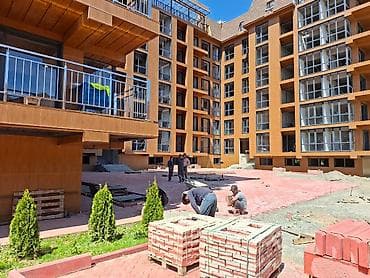 ош посуточные квартиры: 2 комнаты, 50 м², Готовая ПСО (под самоотделку) — 7