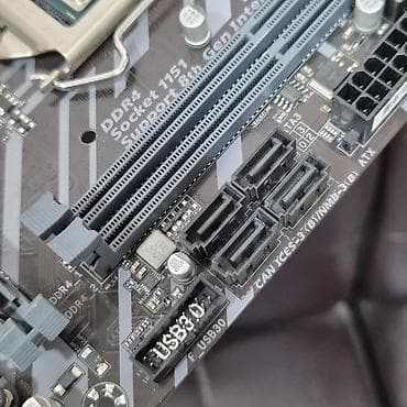 honor magicbook pro: Материнская плата для ПК, Новый, Gigabyte, LGA1151, Micro-ATX — 4
